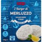 Burger di merluzzo nordico x2
COOP
170 G