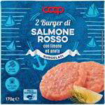 Burger di salmone rosso x2
COOP
170 G