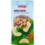 Anacardi tostate non salati
COOP
150 G