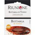 Bottarga di tonno
SELEZIONE GUSTOSI DI MARE
20 G
