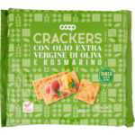 Crackers con olio extravergine oliva e rosmarino
COOP
16 X 35 G