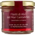 Alici filetti del mar cantabrico e peperoncino
COOP
110 G